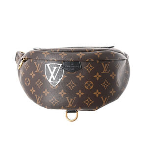 Louis Vuitton Monogram Bum Bag World Tour Brown Canvas Body